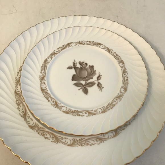 Vintage Royal Tettau bone china 4 pieces - Picture 6 of 8